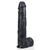 Real Rock Gode Extra Long 26.5 x 6.5cm Noir